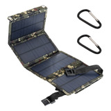 Cargador Solar 10w 5v Plegable Panel Solar Con Puertos Usb