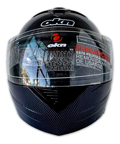 Casco Okinoi Okn-1 - Apariencia Carbono