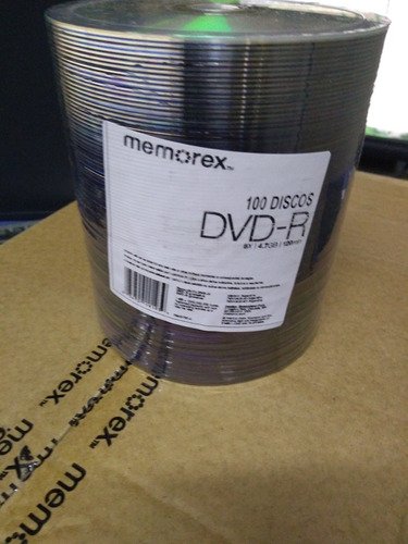 Dvd Memorex -r Bulk X 50 Oferta Oficial