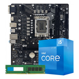 Kit Upgrade Gamer Intel Core I5-12400f + H610m + 8gb Ram