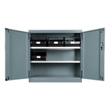 Armario Storage Compat 102x55x100cm Para 600 Kg Color Gris