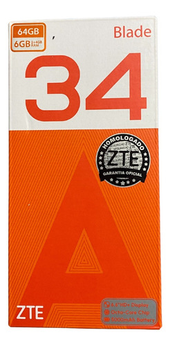 Zte Blade A34 64gb Novedad Gama De Entrada 