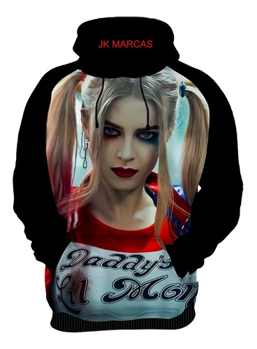 Blusa Frio Moletom Casaco Arlequina Coringa Palhaço Filme 32