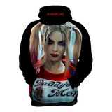 Blusa Frio Moletom Casaco Arlequina Coringa Palhaço Filme 32