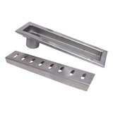 Coladera Lineal Con Salida Lateral Acero Inox. Coflex Pc-505