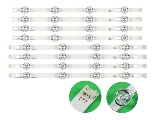 Barras De Leds Agf78402101 (42lb580t / 42lb650t) 