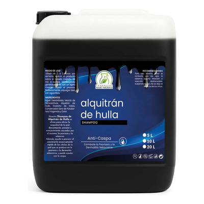 Shampoo De Alquitrán De Hulla Control Psoriasis Y Caspa Productos Mart México (20 Litros) | Meses sin interés
