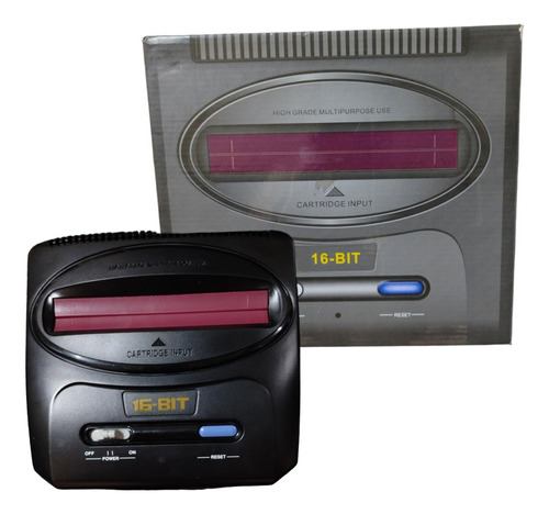 Console Mega Driver 16bit Com Leitor De Fita 