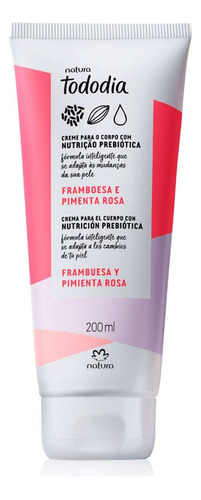 Crema Frambuesa Y Pimienta Rosa