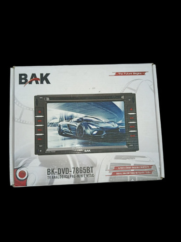 Stereo Auto Doble Din Pantalla Tactil Bak Bk-dvd-7865bt