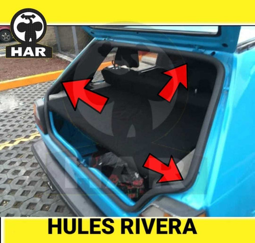 Hule Empaque Sello Cajuela Golf Jetta Mk2 1987 1992 Calidad 