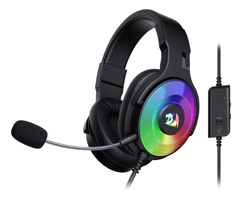 Redragon Auriculares Para Juegos H350 Rgb Con Cable, Retroi.