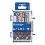 Kit Set Accesorios Minitorno Dremel 31p Lijado 26150727ab