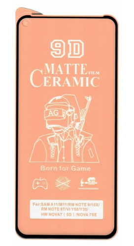 Vidrio Ceramico Mate Full Cover Para Xiaomi