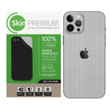 Skin Premium Aço Escovado Completo Para iPhone 13 Pro