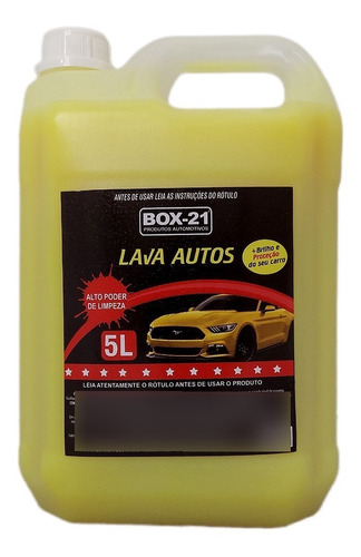 Shampoo Com Cera De Carnaúba Automotivo Box 21 5 Litros  1:6