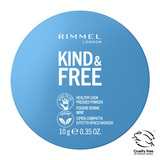 Polvo Compacto Kind & Free Rimmel London Tono 030 Medium