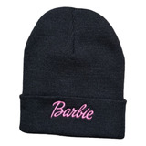 Gorro De Barbie Beanie De Lana Lisos 