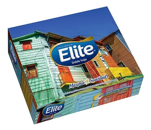 Pañuelos Doble Hoja Tissue Elite Tecno Soft Touch X90 U 