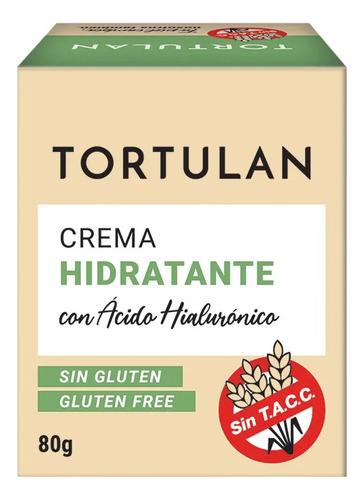 Crema Facial Hidratante Con Acido Hialuronico 80g Tortulan