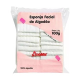 Esponja Facial De Algodão Sussex - Macia E Absorvente 100g