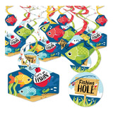 Big Dot Of Let's Go Fishing - Decoración Colgante Para Fiest