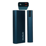 Power Bank Batería Krono 10000 Mah Doble Usb Lcd Portátil