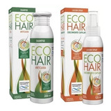 Eco Hair Combo Anticaida Crec Cabello Locion+shampoo Ecohair