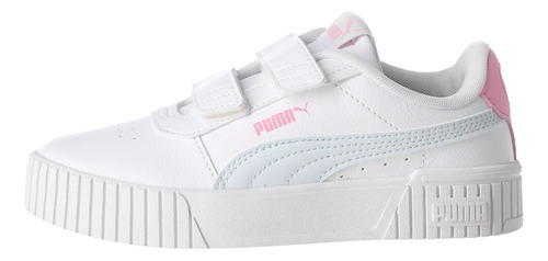 Zapatilla Puma  Carina 2.0 Niñas Blancas/rosada