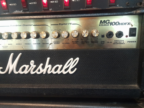 Cabezal Marshall Mg100 Hdfx 100 Watts Único Traído De Usa!!