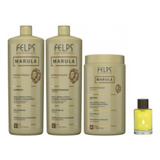 Kit Felps Marula - Shampoo1l+cond1l+masc1kg+óleo Argan 10ml