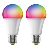 2 Focos Smart Bulb A19 Urban Tech C/wifi Alexa Siri Google H