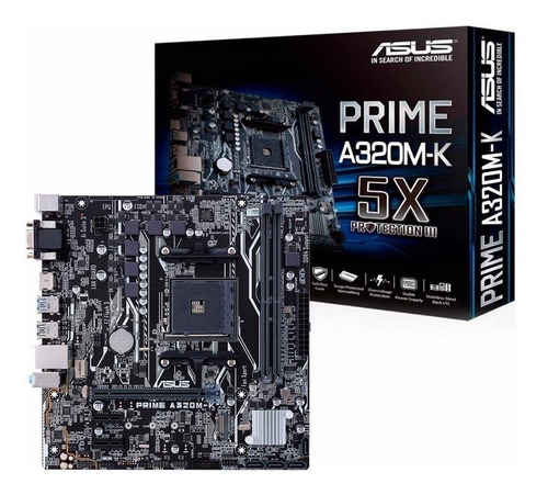 Mother Asus Socket Am4 Prime A320m-k