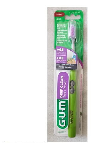 Gum Activital Sonic Deep Clean Cepillo Dental Con 1 Pila