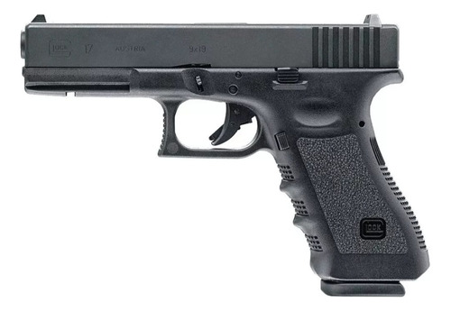 Pistola Umarex Glock 17 Co2 4,5 8 Tiros Bbs/copita C/maletin