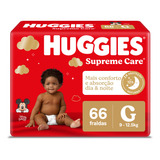 Huggies Supreme Care Fralda G 66 Unidades