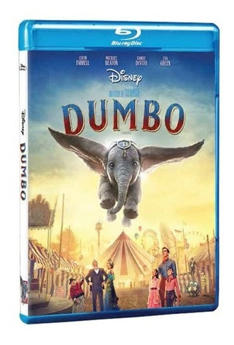 Blu-ray Dumbo - Tim Burton - Original Lacrado