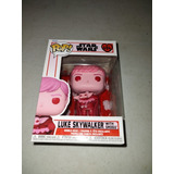 Funko Pop Star Wars Luke Skywalker Con Grogu Valentines Day