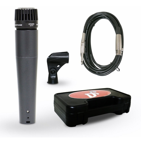 Microfone Arcano Renius-7 Com Cabo Xlr-p10 Mono 4.5m Sj