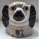 B. Antigo - Cachorro Cofrinho Em Porcelana Inglesa Antigo