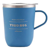 Vaso Taza Térmica Tyeso Ts-8718 300ml 6hr Acero Inoxidable Color Azul Ts-8718b