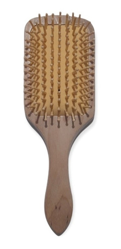 Cepillo Cabello De Bambú Madera Desenreda