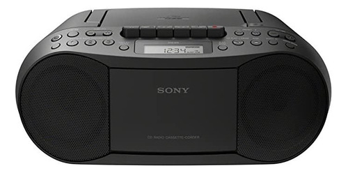 Sony Radiocasetera Negro