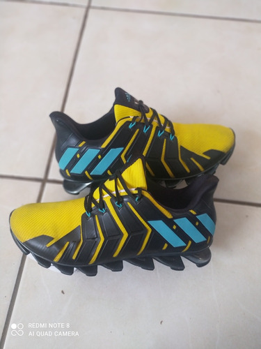 adidas Springblade Pro W Amarelo/preto Refletivo Azul