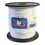 Filamento 3d Flex 3n3 De 1.75mm Y 500g Blanco