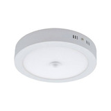 Pack 3 Foco Led Sobrepuesto 18w Sensor Movimiento Luz Fria