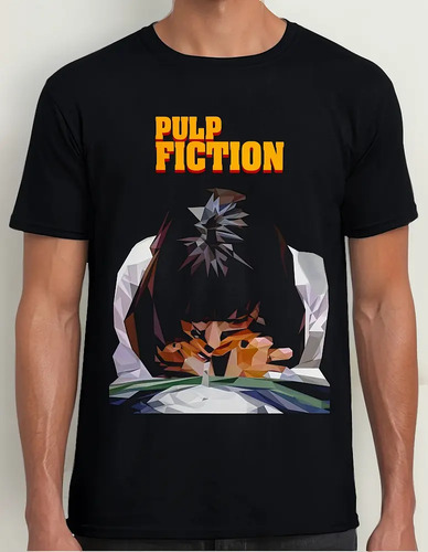 Playera Mia Wallace Pulp Fiction Algodón Premium #0002524