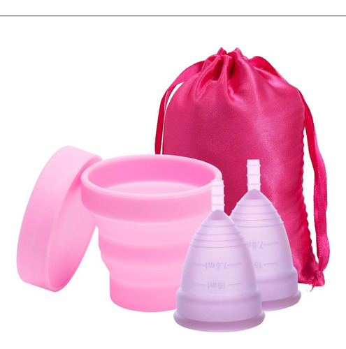 Copas Menstrual S Y L + Vaso Ester - Unidad a $4322