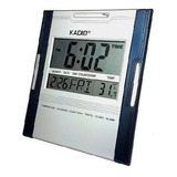 Reloj Pared Kadio Digital Kd6618 Hora Fecha Alarma Termometr