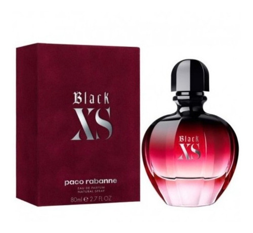 Black Xs Dama 80ml Edp Dama - Paco Rabanne- Original 